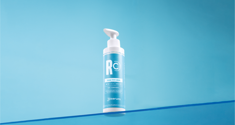 gel calmante pós depilação aloe vera