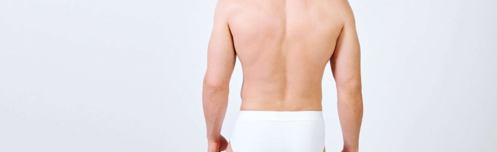 sacro depilação laser para homem