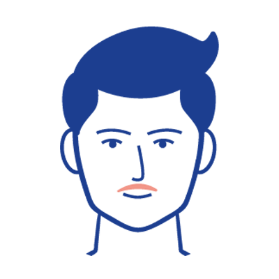 Bigode ícone