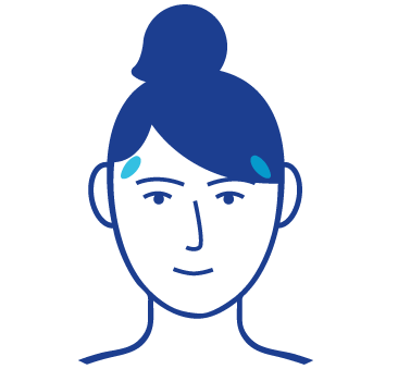 Têmporas mulher
